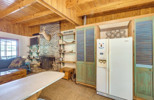 Eclectic Cabin | Dock + Stunning Views: Forested Lake Martin Cabin!