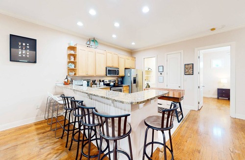 Crescent Beach House | Dog-friendly home with balconies, foosball, pool access, & W&D - steps to beach