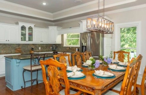 Pine Level House | Doodle Days at Lake Jordan Sleeps 18 with a Pool!