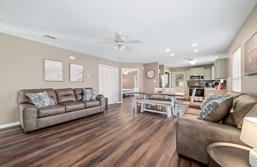 Gulf Shores House | Downtown Gulf Shores Duplex w/Shared Pool, Dog Friendly | BEACHBALL PROPERTIES