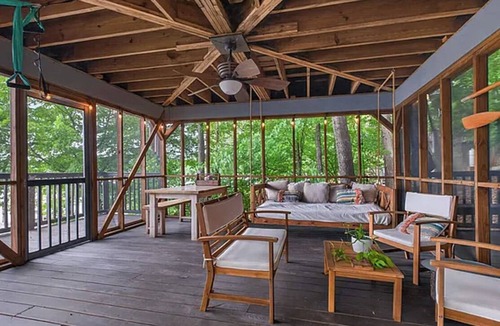 Cedar Bluff House | "Eagles Nest", a beautiful 3BR/2FB home in Cedar Bluff with lots of deck space