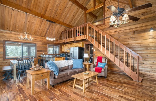 Walnut Mountain Cabin | Ellijay Mountain View, Fireplace, Firepit, HotTub, Gameroom, Grill & Pool