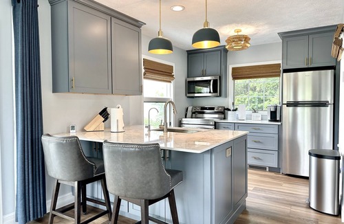 Empire House | Empire Beach House - Lake Michigan cottage with firepit, grill & furnished deck