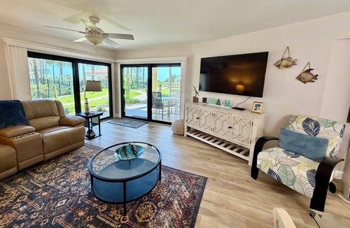 Butler Beach Condo | Enjoy FREE FUN Every Day during your stay in this spacious Gold-rated condo perfect for enjoying the beautiful Florida weather.