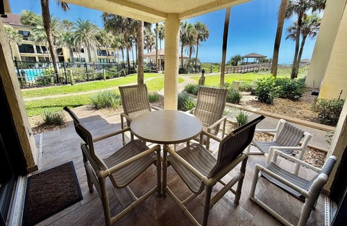 Butler Beach Condo | Enjoy FREE FUN Every Day during your stay in this spacious Gold-rated condo perfect for enjoying the beautiful Florida weather.