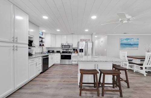Bel Air House | Fam & Pet Friendly, PVT Heated Pool Steps 2 Beach