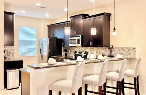 Davenport House | Family Home with Pvt Pool, BBQ Grill, PS5 & Game Room, Walk to Clubhouse