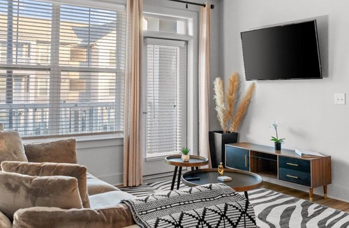 Candler-McAfee Apartment | FIFA Ready Stylish Atlanta Stay 2 Suites