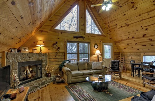 Blue Ridge Cabin | *Free Whitewater Rafting & Ziplining* Quaint, secluded cabin rental - Pet friendly!