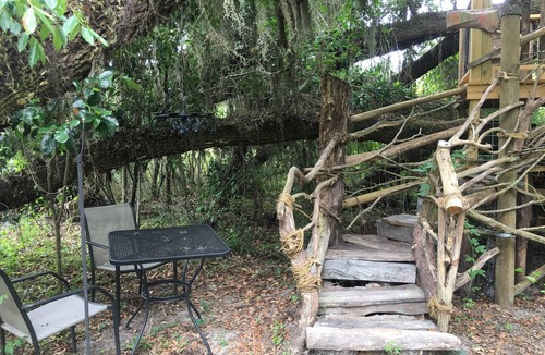 Live Oak House | Glamping Treehouse on Farm, Unique Experience!