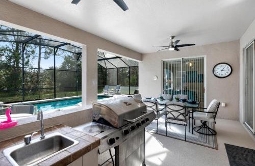 Watersong Villa | Gorgeous Davenport 5 Bed Villa with Pool Hot Tub