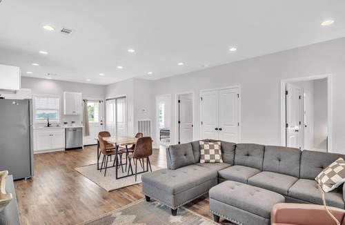 Columbus House | Green Light Haven, Comfort in Columbus, 2BR, Grill