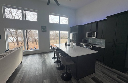Clinton House | Greers Ferry Waterfront new construction home minutes from Furgersons Marina.
