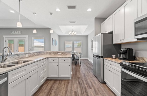 West Panama City Beach House | GUEST FAVORITE! FREE Golf Cart, HUGE NEW Deck w/Hot Tub, Dog Friendly!