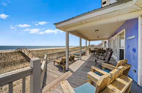 Audubon Place House | Gulf front home with private dune walk over, internet, & washer & dryer