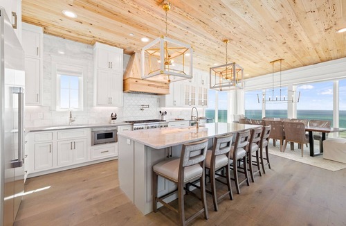 Inlet Beach House | Gulf-Front Home with Private Boardwalk, Pool, and LSV