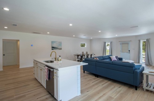 Waveland House | Heated Pool, Walk 2 Beach, 3 King Beds, Sand Volleyball, Firepit, Pet Friendly