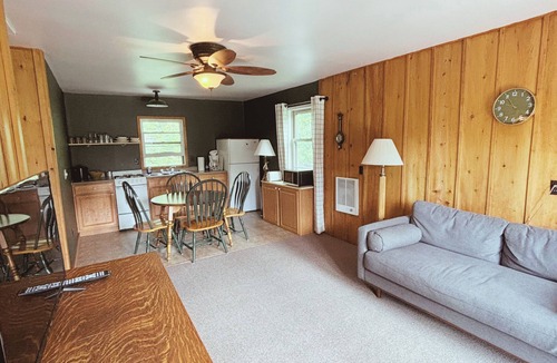 Hessel Cabin | Hessel Bay Cabin #6: Lake Huron waterfront cabin sleeps 4.