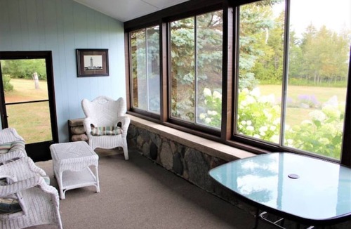 Carp Lake Cottage | Historic Home/Private Beach/Nestled on Lake Michigan/Mackinaw Bridge Views