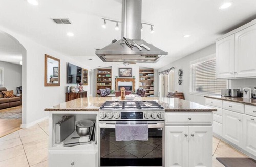 Gulf Hills House | Home by Downtown & Beaches with Hot Tub, Fire Pit & Gulf Access