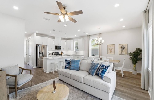 Bid-a-wee Beach House | Horizon Dreams A | One Block from Beach, Private Pool, Fenced-In Yard