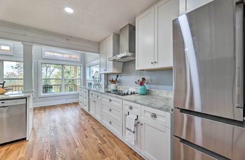 Winchester House | Hot Tub + Dock! Spacious Lakefront Retreat