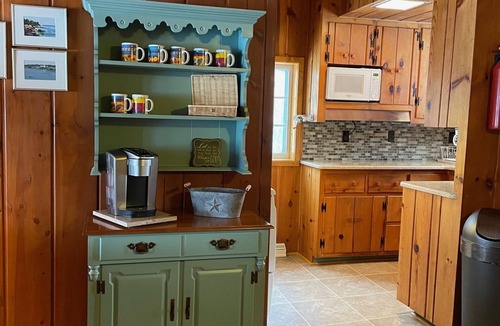 Lincoln Cottage | Hubbard Lake Sunset Hideaway, large lakefront property.