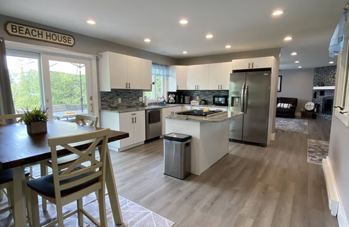 Cheboygan House | Inland Waterways Retreat! On Cheboygan River, inside Strawberry Island Canal!