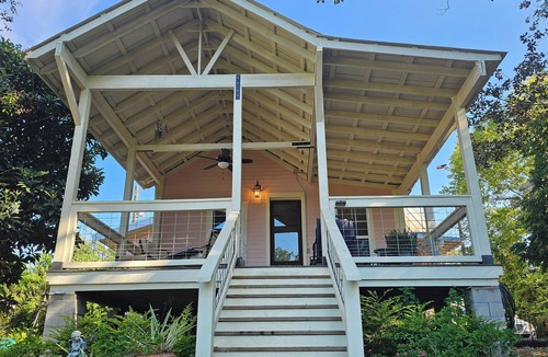 St. Francisville House | Jasperilla Pink house by Louisiana Hospitality Group