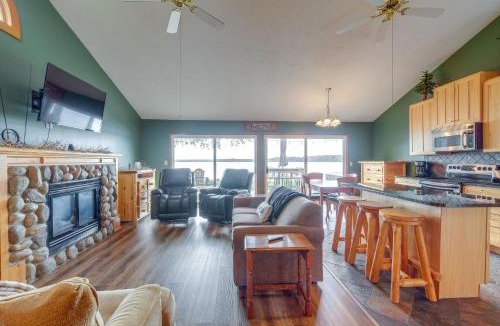 Kalkaska House | Kalkaska Retreat: Private Hot Tub, Dock, Fireplace