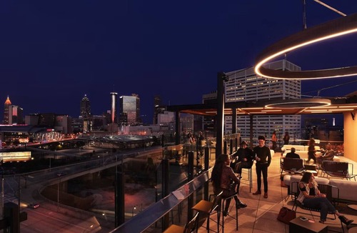 Castleberry Hill Hotel | King Room, High Floor Views at REVERB by Hard Rock Downtown Atlanta