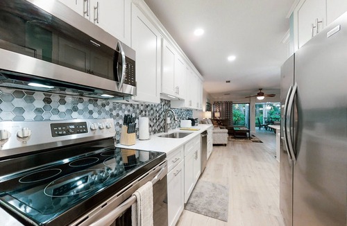 Fernandina Beach House | Lagoon Villa Home w/Private Patio, Serene Views, Great Location, & A/C - Dog OK