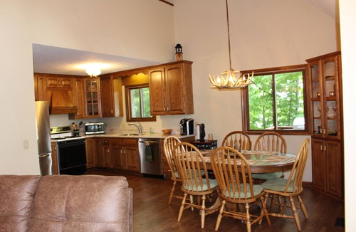 Kendall Ski Chalet | Lake House on a 4 Acre Wooded Lot With Hot Tub, wooded trails & kayaks!