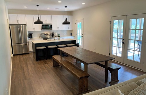 Eclectic House | Lake Martin Kowaliga New Water Front Calm Water great for boat and swimming