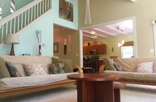 Harbor Springs House | Lake Michigan Bluff Home on Tunnel of Trees with Game Room and Views
