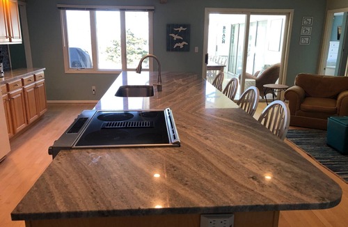 Riverside House | Lake Michigan retreat w/private beach access, family friendly, solar & gardens