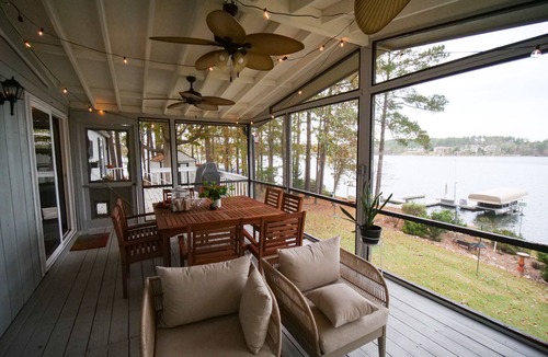 Eatonton House | Lake Oconee - 300ft Private Waterfront, Max Dock, Guesthouse
