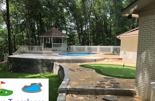 Northport House | Lake T Retreat (5BR, Putting Green, & Pool!)