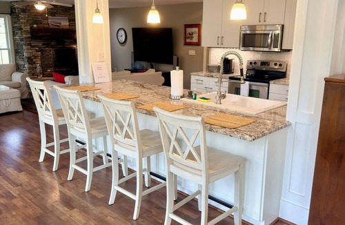 Northport House | Lake Tuscaloosa Home with Dock, Fire Pit Terrace, and Game Room!