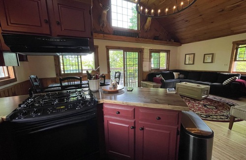 Wetmore Cabin | Lakefront Cabin Perched on Town Lake - Swim, Fish & Relax
