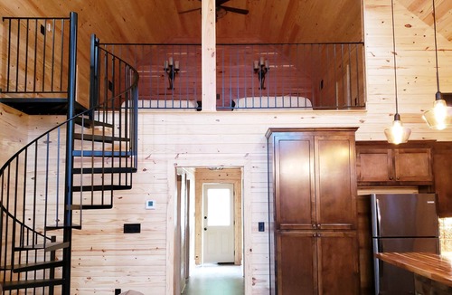Pine Level Cabin | Lakefront Cabin Private Pier Stunning Sunsets Fish, Relax & Unwind