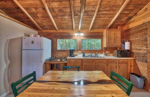 Levering Cabin | Lakefront Cabin w/Private Beach & Pet-Friendly
