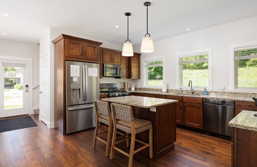 Lake Leelanau House | Lakefront Cottage on Lake Leelanau | Dock, Fire Pit, Near M-22 & Dunes
