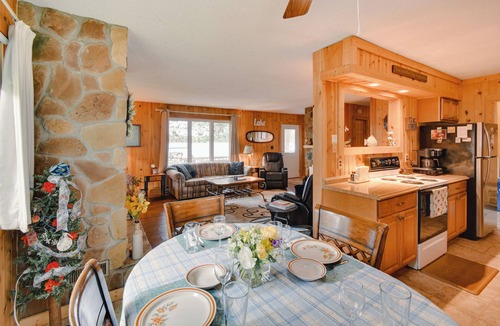 Kalkaska House | Lakefront Retreat w/Pedal Boat & Dock in Kalkaska