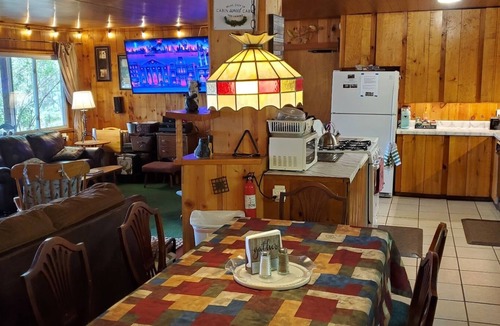 Frederic House | Lakefront-Semi Rustic Cabin-8.5 acres. Woods and lake, nature at its finest!