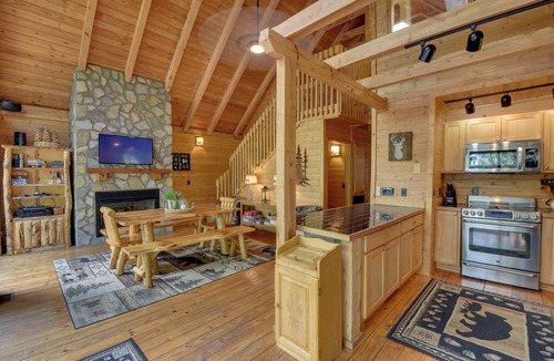 Six Mile Cabin | Lakefront Six Mile Vacation Rental w/Dock