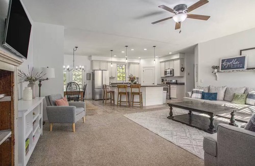 East Leroy House | Lakefront - Sleeps 16 - Two Kitchens - Play Room