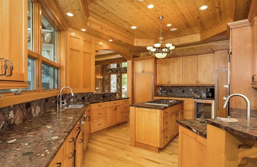 Kewadin House | Lakefront Torch Lake Lodge - 4 Floors of Luxury, 8 Bedrooms, Private Dock