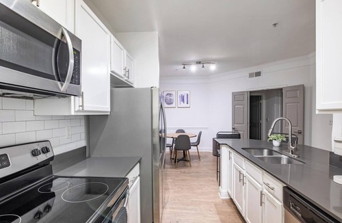 Buckhead Apartment | Landing | Chic 1BD, Tennis Court, Game Room