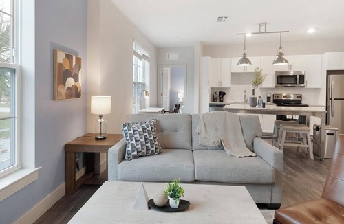 Florida Center Apartment | Landing | Chic 2BD, Gym, Game Room